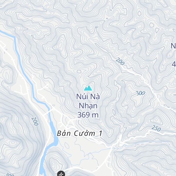 Map of Núi Nà Nhạn