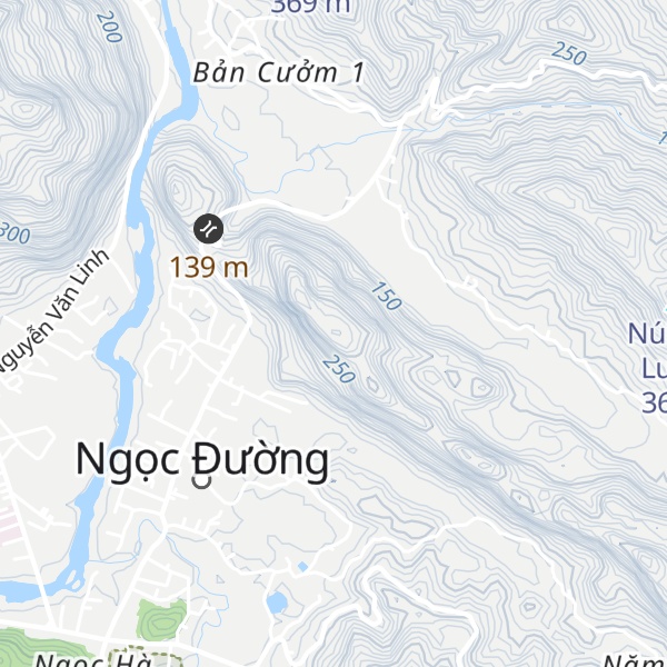 Map of Núi Đán Đeng