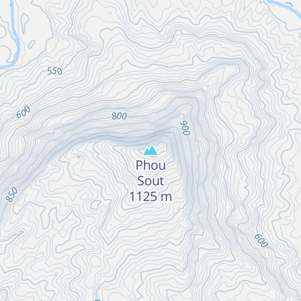 Map of Phou Sout