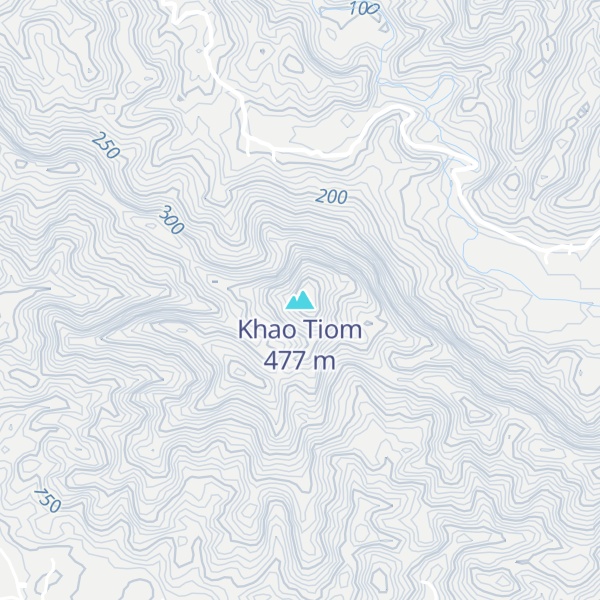 Map of Khao Tiom