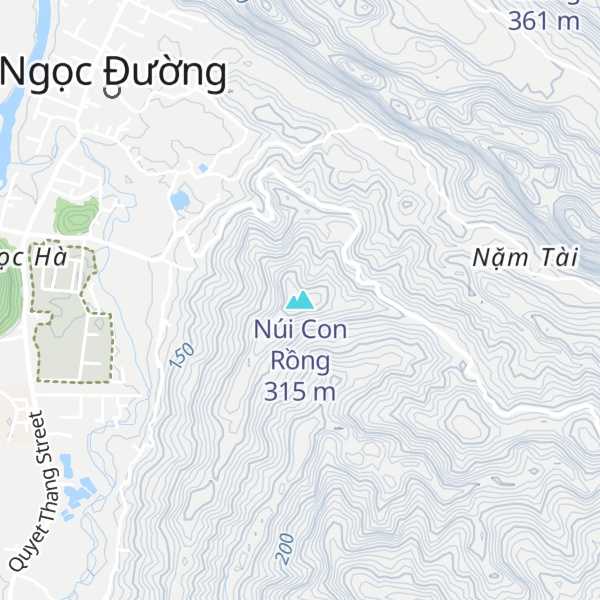 Map of Núi Con Rồng