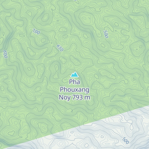 Map of Pha Phouxang Noy