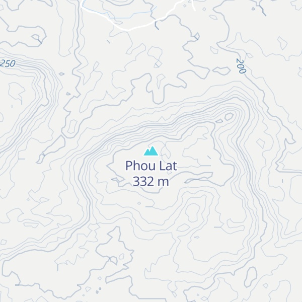Map of Phou Lat