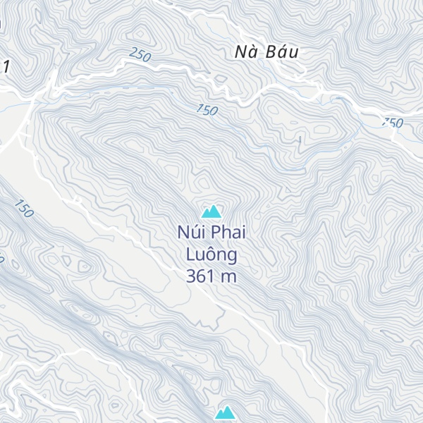 Map of Núi Phai Luông