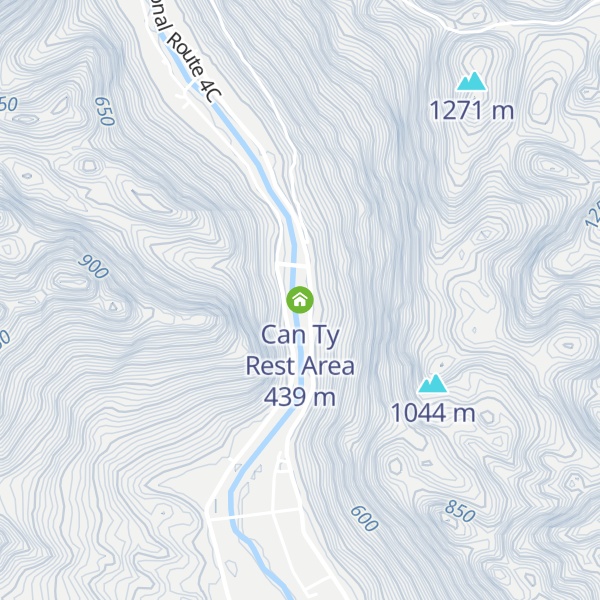 Map of Can Ty Rest Area