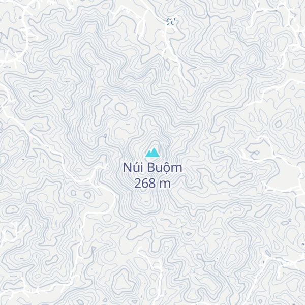 Map of Núi Buộm