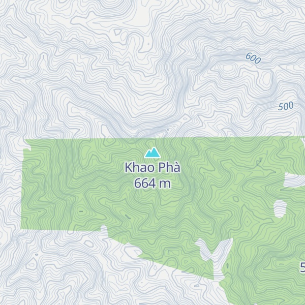 Map of Khao Phà