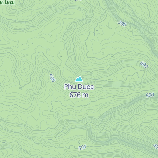 Map of Phu Duea