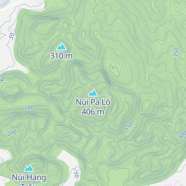 Map of Núi Pa Lồ