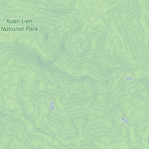 Map of Núi Ban Nưa