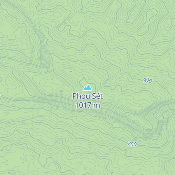 Map of Phou Sét