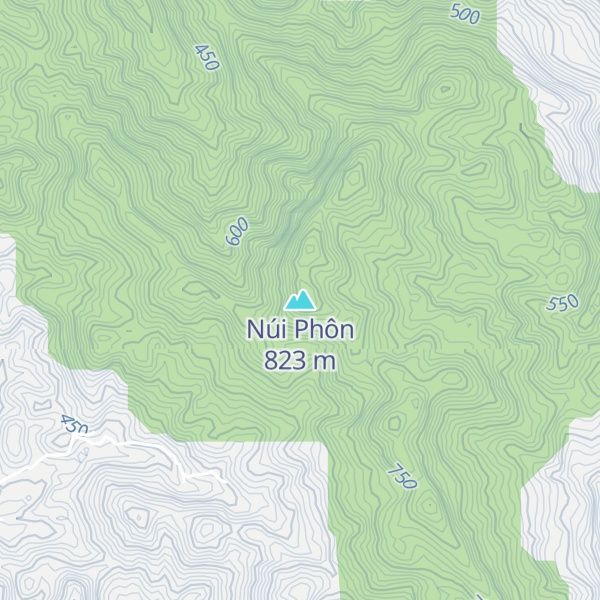 Map of Núi Phôn