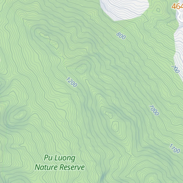 Map of Núi Bù Luông