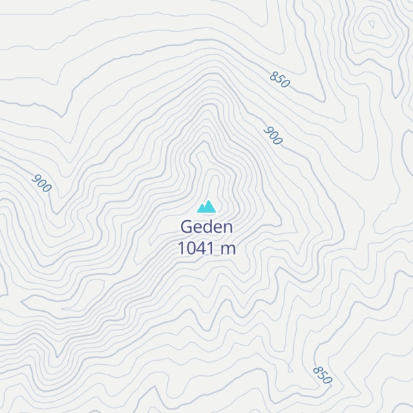 Map of Geden