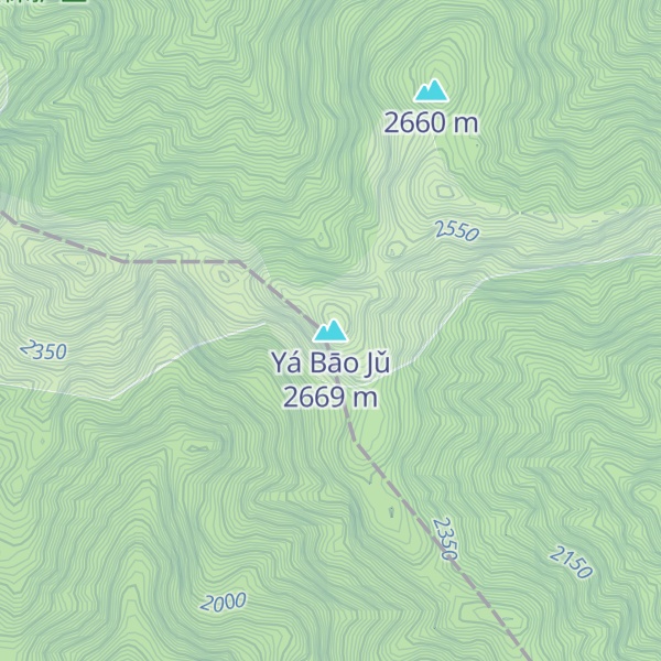 Map of Yá Bāo Jǔ