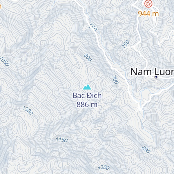 Map of Bac Đich