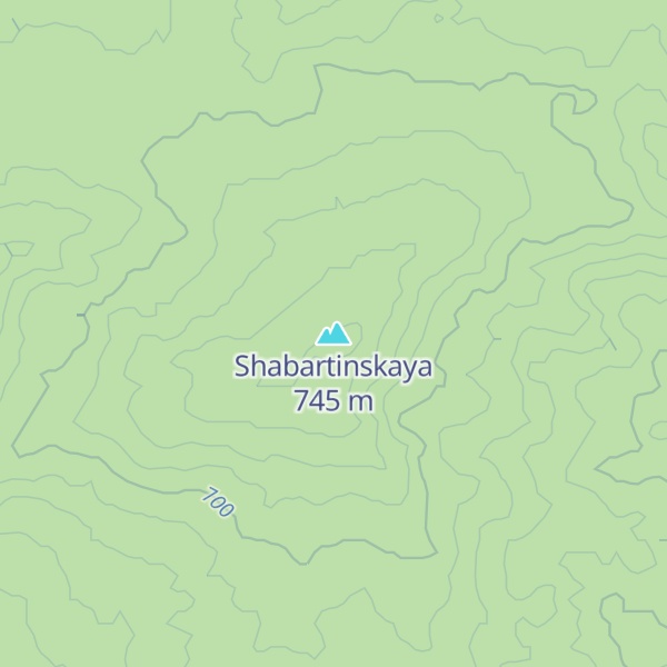 Map of Shabartinskaya