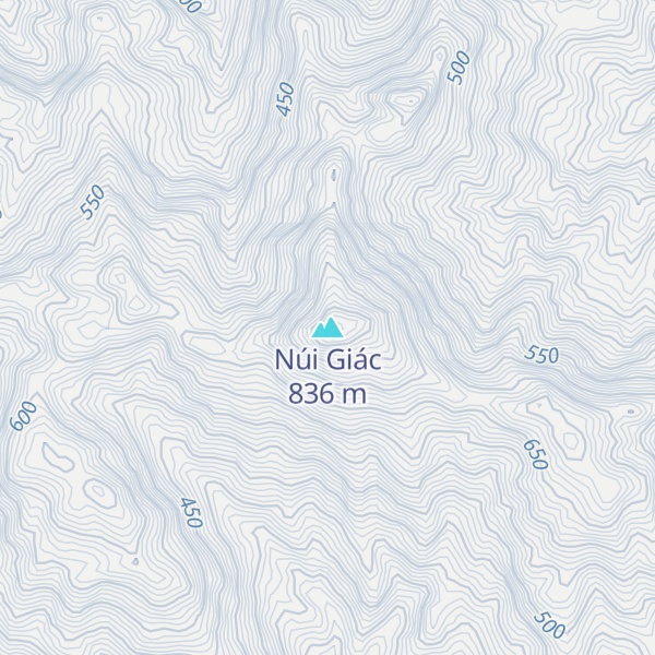Map of Núi Giác