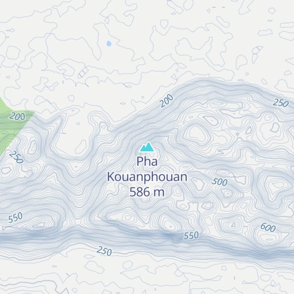 Map of Pha Kouanphouan