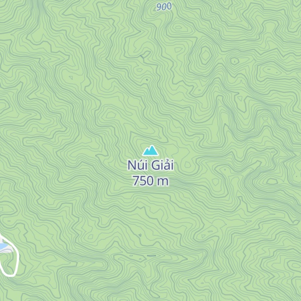 Map of Núi Giải