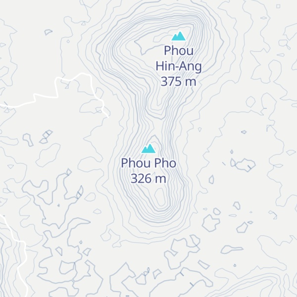 Map of Phou Pho