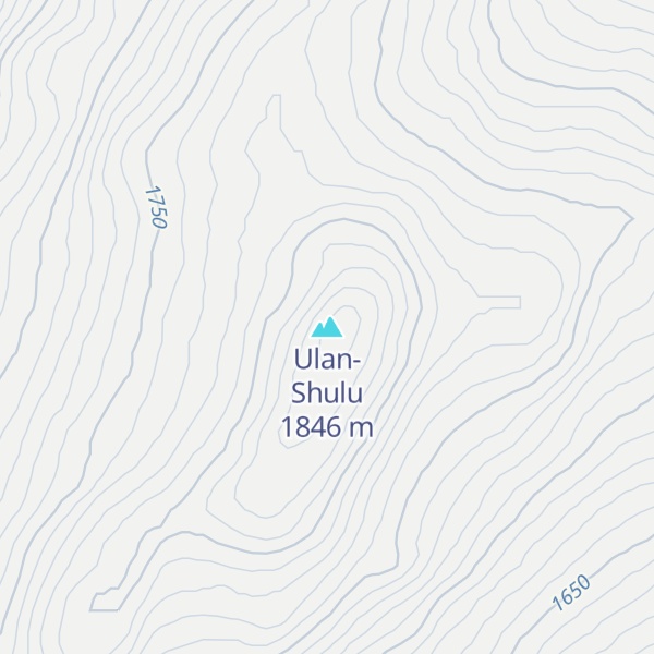 Map of Ulan-Shulu
