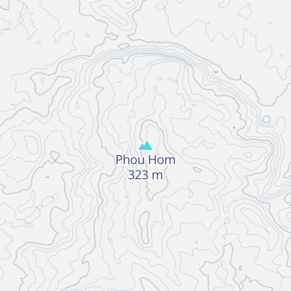 Map of Phou Hom