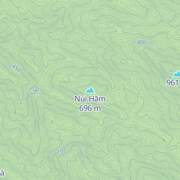 Map of Núi Hãm