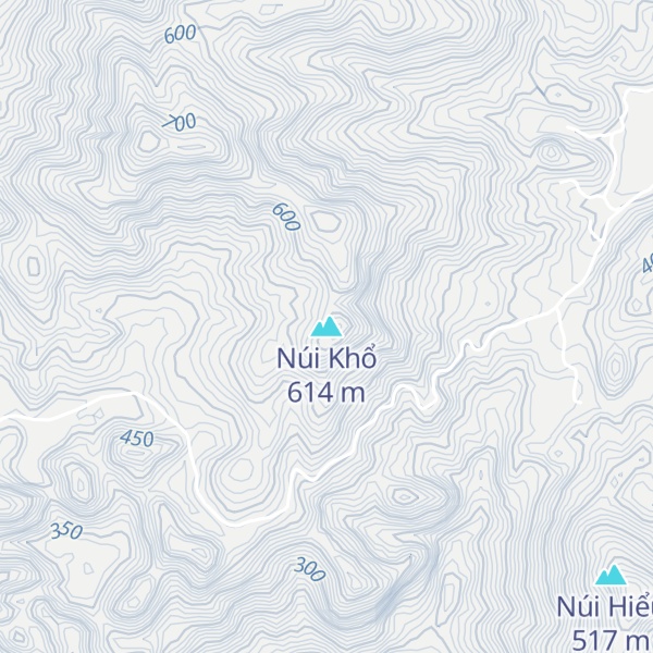 Map of Núi Khổ