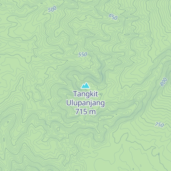 Map of Tangkit Ulupanjang