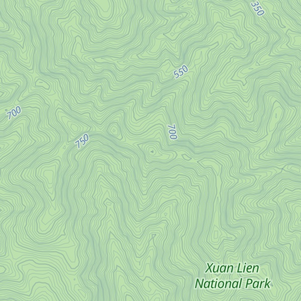 Map of Núi Đôn