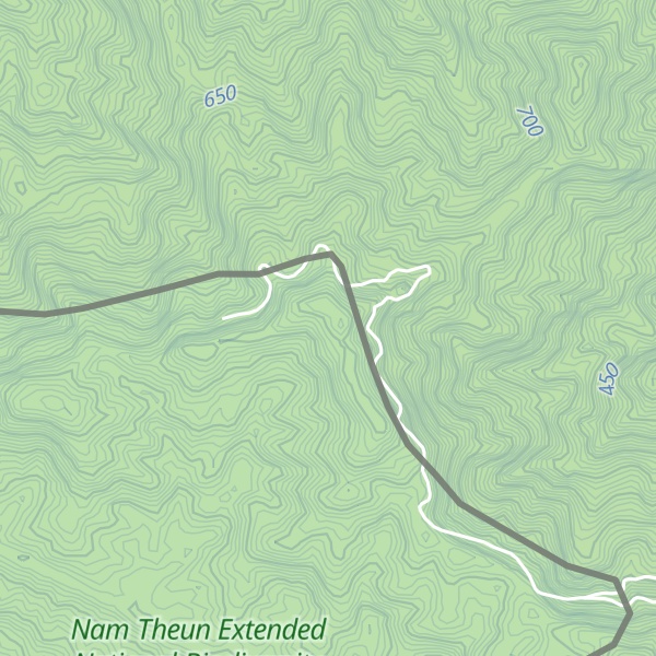 Map of Phou Chouyén