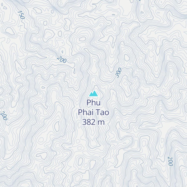 Map of Phu Phai Tao