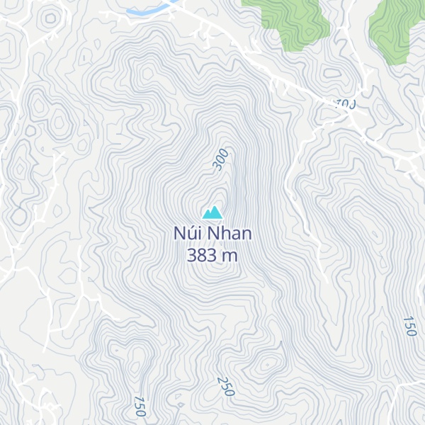 Map of Núi Nhan