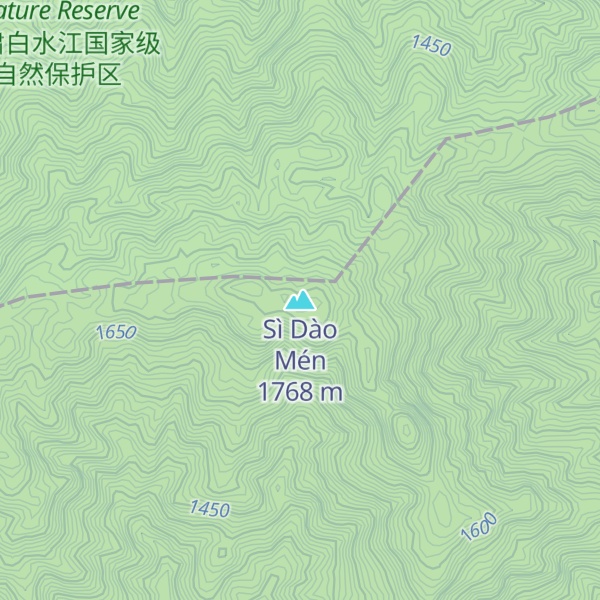 Map of Sì Dào Mén