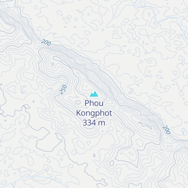 Map of Phou Kongphot