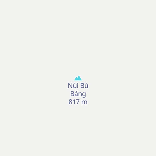 Map of Núi Bù Báng