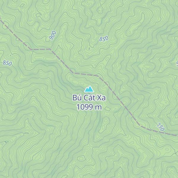 Map of Bú Cát Xa