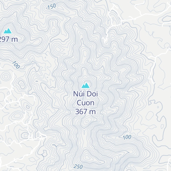Map of Núi Doi Cuon