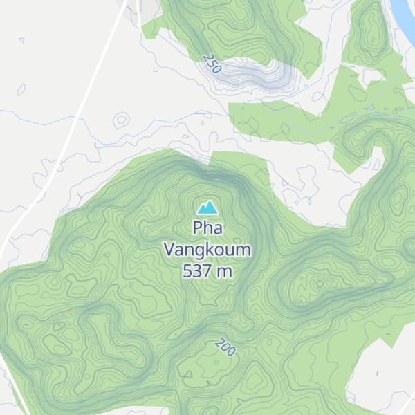 Map of Pha Vangkoum