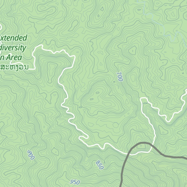 Map of Phou Chôknaklék