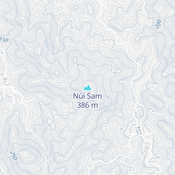 Map of Núi Sam