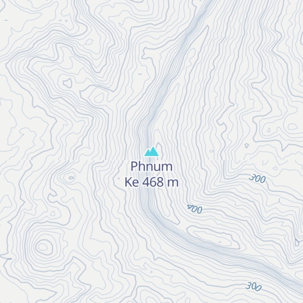 Map of Phnum Ke