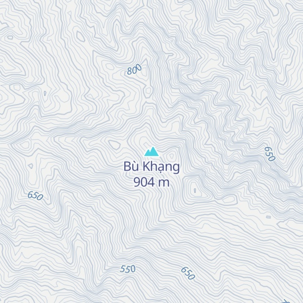 Map of Bù Khạng