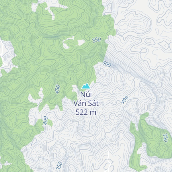 Map of Núi Ván Sát