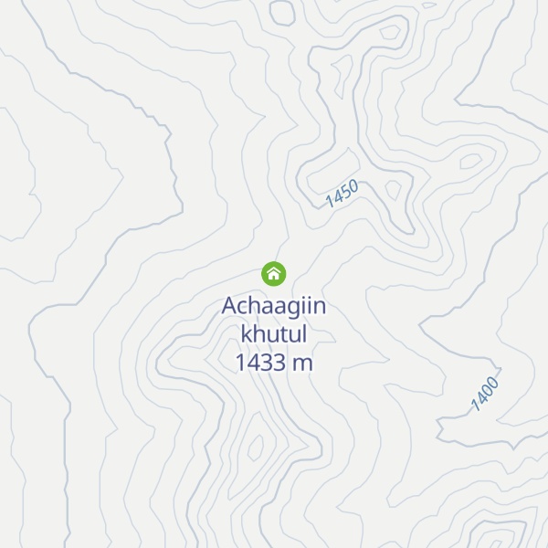 Map of Achaagiin khutul
