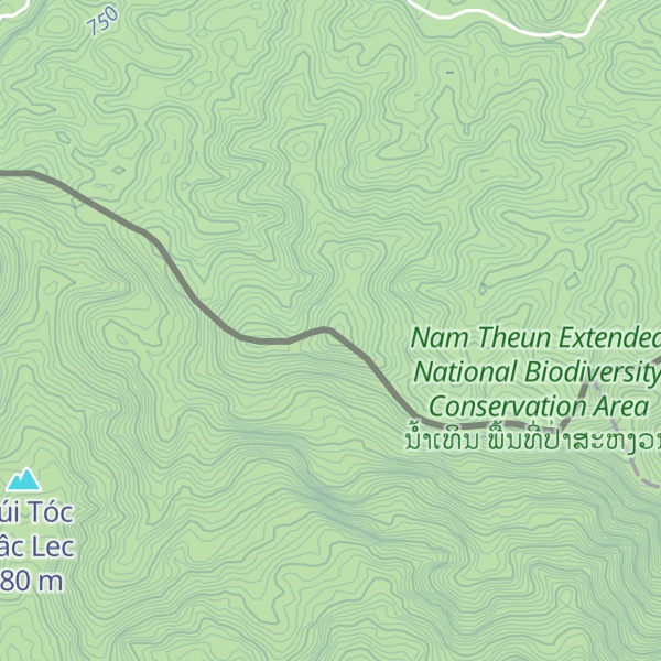 Map of Dông Taimi