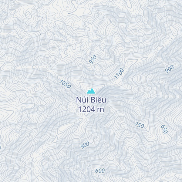 Map of Núi Biều