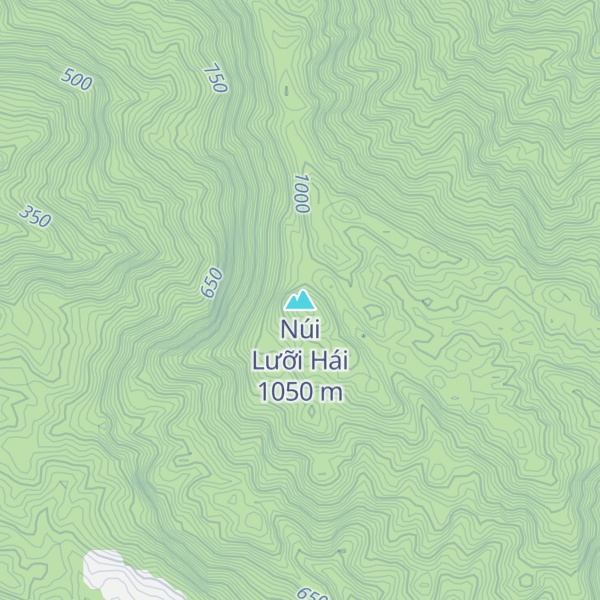 Map of Núi Lưỡi Hái