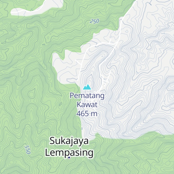 Map of Pematang Kawat